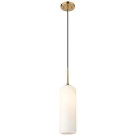 Image1 of Z-Lite 1 Light Pendant in Heritage Brass Finish