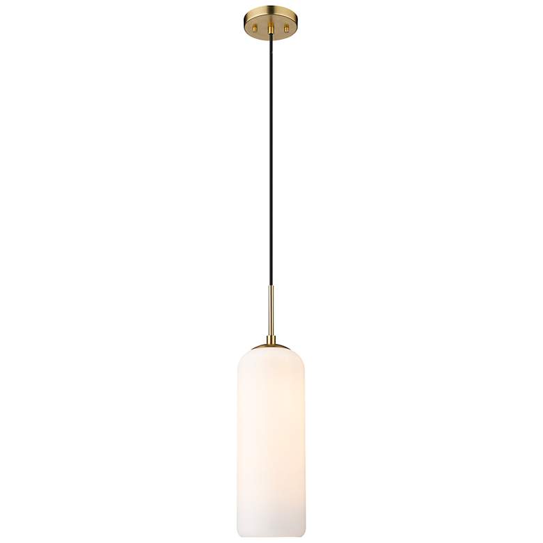 Image 4 Z-Lite 1 Light Pendant in Heritage Brass Finish more views