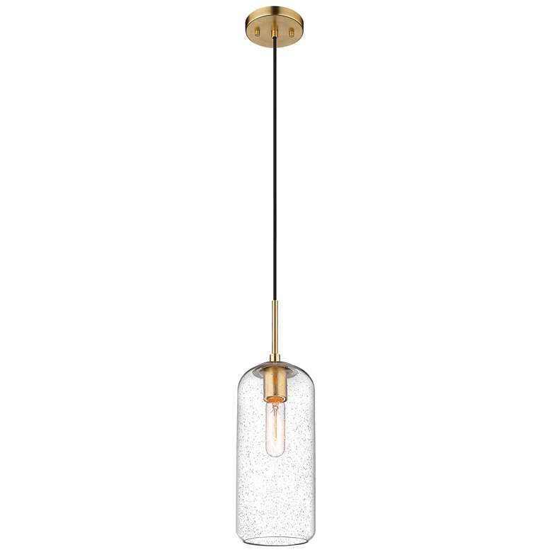 Image 1 Z-Lite 1 Light Pendant in Heritage Brass Finish