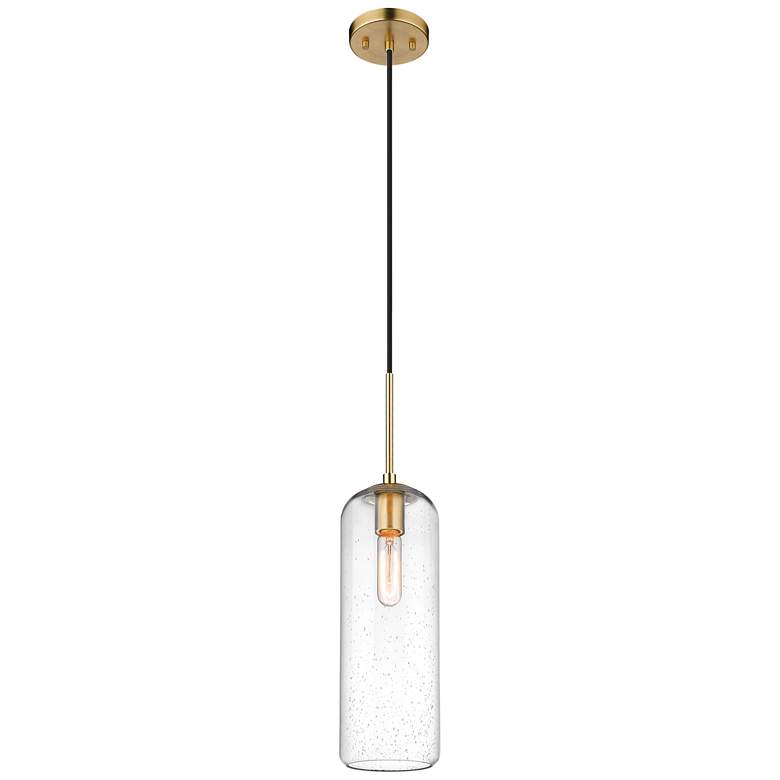 Image 1 Z-Lite 1 Light Pendant in Heritage Brass Finish