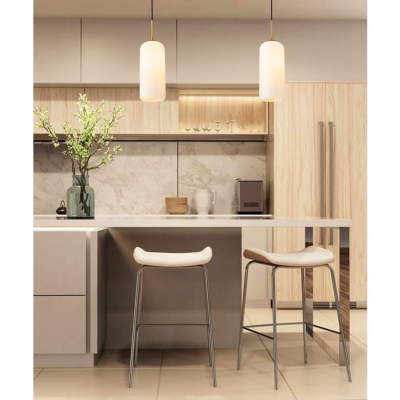 Image 2 Z-Lite 1 Light Pendant in Heritage Brass Finish more views