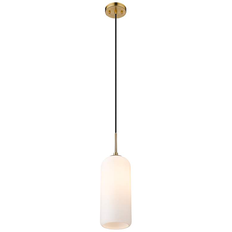 Image 5 Z-Lite 1 Light Pendant in Heritage Brass Finish more views
