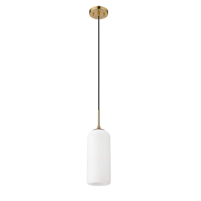 Image 7 Z-Lite 1 Light Pendant in Heritage Brass Finish more views