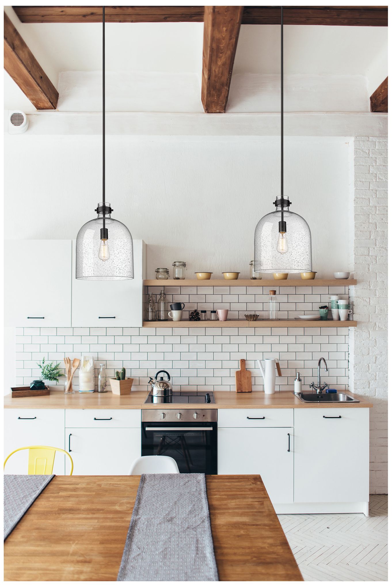 Image 2 Z-Lite 1 Light Pendant in Matte Black Finish more views