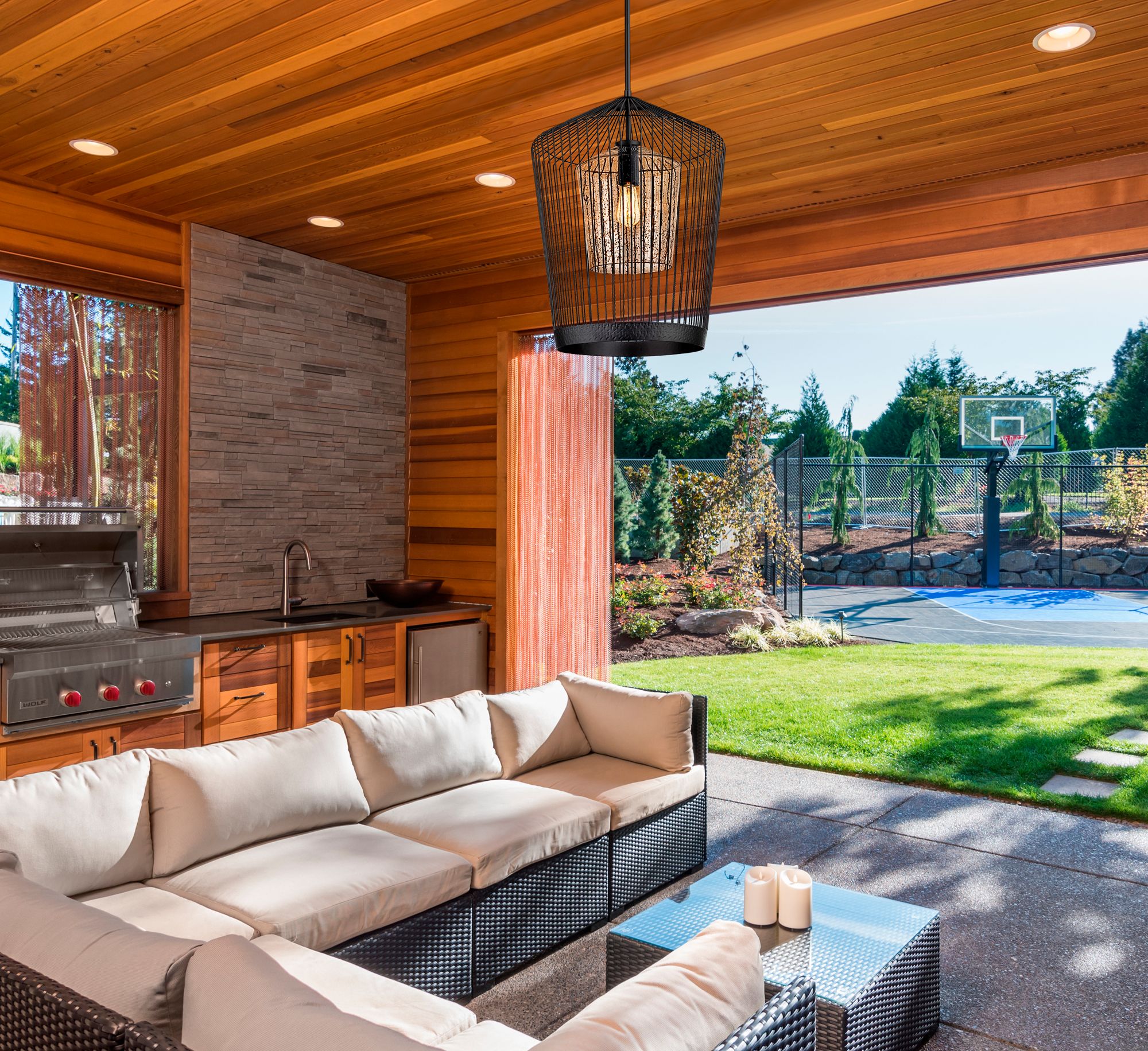 Image 2 Z-Lite 1 Light Pendant in Matte Black Finish more views