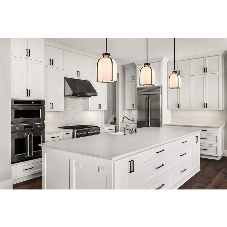 Image 3 Z-Lite 1 Light Pendant in Matte Black Finish more views