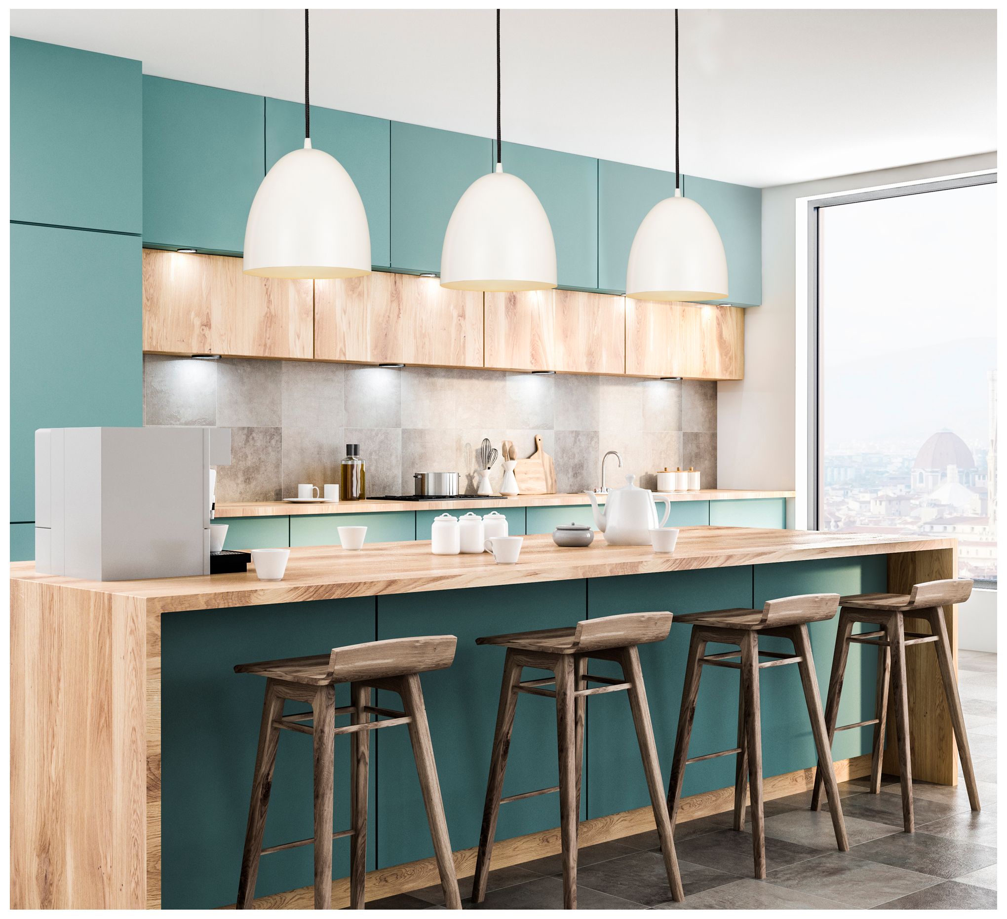 Image 2 Z-Lite 1 Light Pendant in Matte White Finish more views