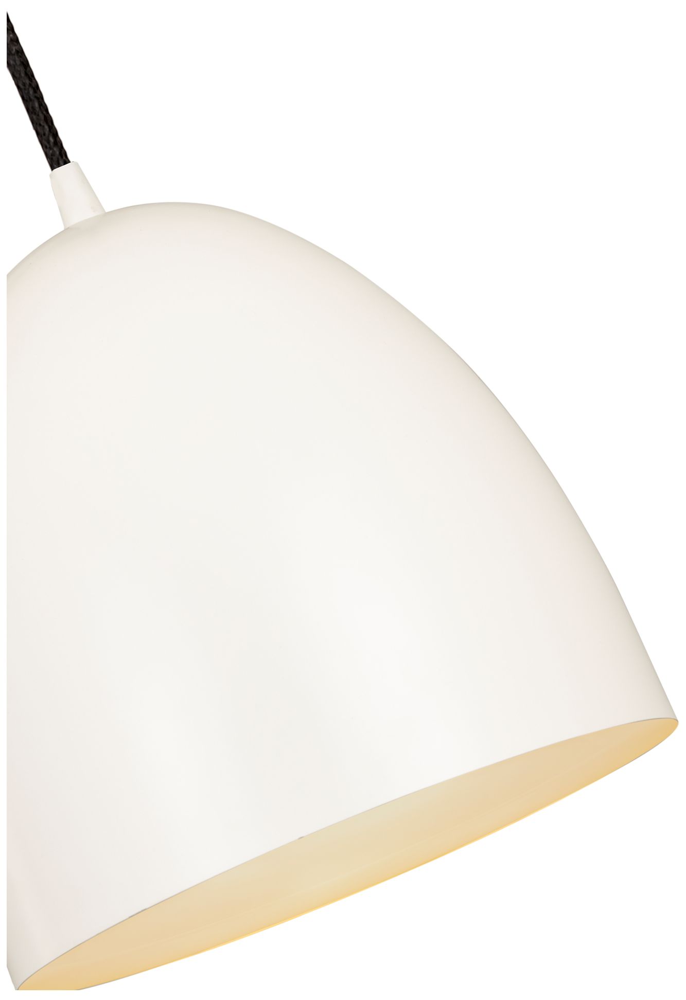 Image 6 Z-Lite 1 Light Pendant in Matte White Finish more views