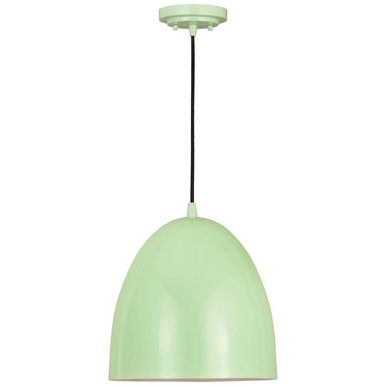 Image 1 Z-Lite 1 Light Pendant in Mint Finish