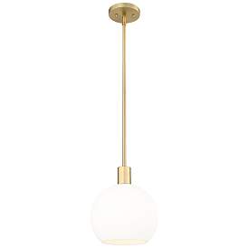 Image1 of Z-Lite 1 Light Pendant in Olde Brass Finish