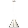 7_Z-Lite 1 Light Pendant in Polished Nickel Finish more views