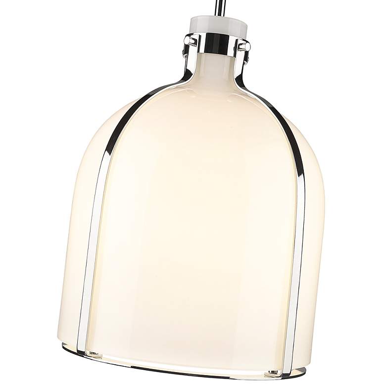 Image 6 Z-Lite 1 Light Pendant in Polished Nickel Finish more views