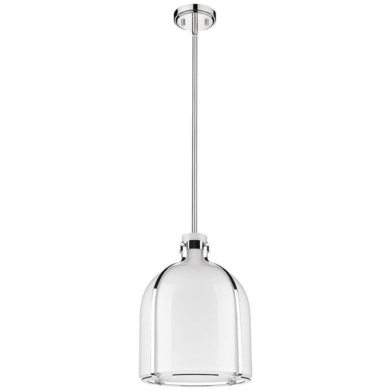Image 7 Z-Lite 1 Light Pendant in Polished Nickel Finish more views