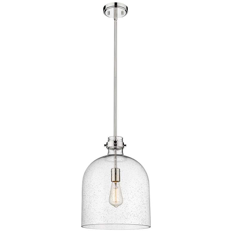 Image 1 Z-Lite 1 Light Pendant in Polished Nickel Finish