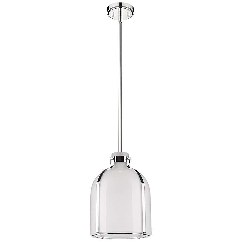 Image 6 Z-Lite 1 Light Pendant in Polished Nickel Finish more views