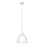 5_Z-Lite 1 Light Pendant in Satin White Finish more views
