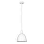 7_Z-Lite 1 Light Pendant in Satin White Finish more views