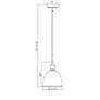 Z-Lite 1 Light Pendant in Satin White Finish