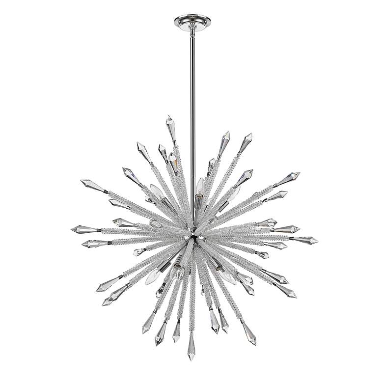 Image 6 Z-Lite 10 Light Chandelier in Chrome  Finish more views