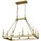 Z-Lite 10 Light Chandelier in Olde Brass Finish