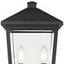2_Z-Lite 2 Light Outdoor Post Mount Fixture in Black Finish more views