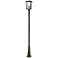 Z-Lite 2 Light Outdoor Post Mounted Fixture in Oil Rubbed Bronze Finish