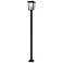 Z-Lite 2 Light Outdoor Post Mounted Fixture in Oil Rubbed Bronze Finish