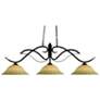 Z-Lite 3 Light Billiard Light in Bronze Finish