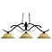 Z-Lite 3 Light Billiard Light in Bronze Finish
