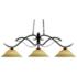 Z-Lite 3 Light Billiard Light in Bronze Finish
