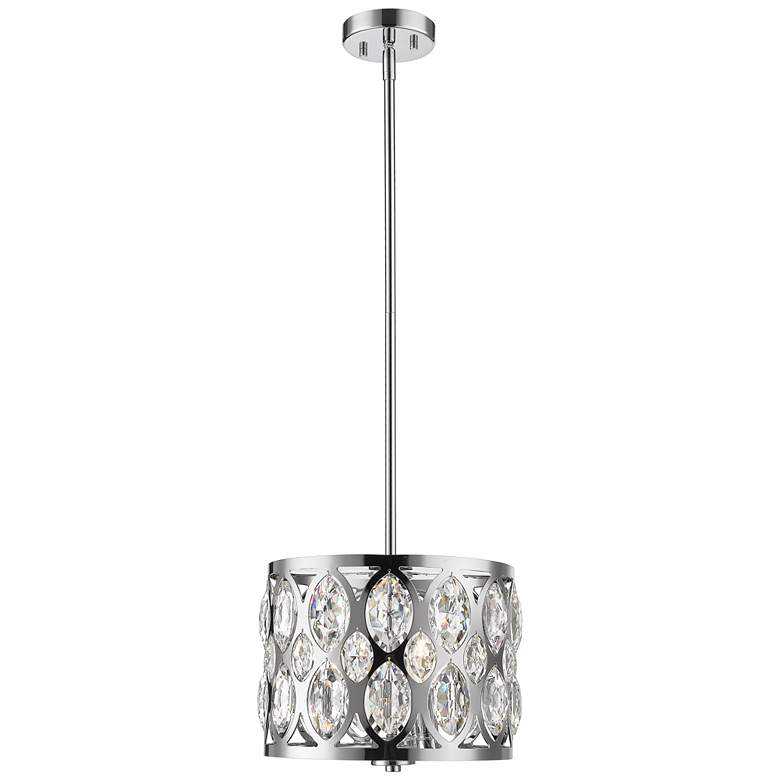 Image 1 Z-Lite 3 Light Chandelier in Chrome Finish