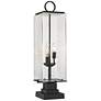 1_Z-Lite 3 Light Outdoor Pier Mounted Fixture in Black Finish