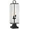 Z-Lite 3 Light Outdoor Pier Mounted Fixture in Black Finish