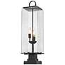 4_Z-Lite 3 Light Outdoor Pier Mounted Fixture in Black Finish more views