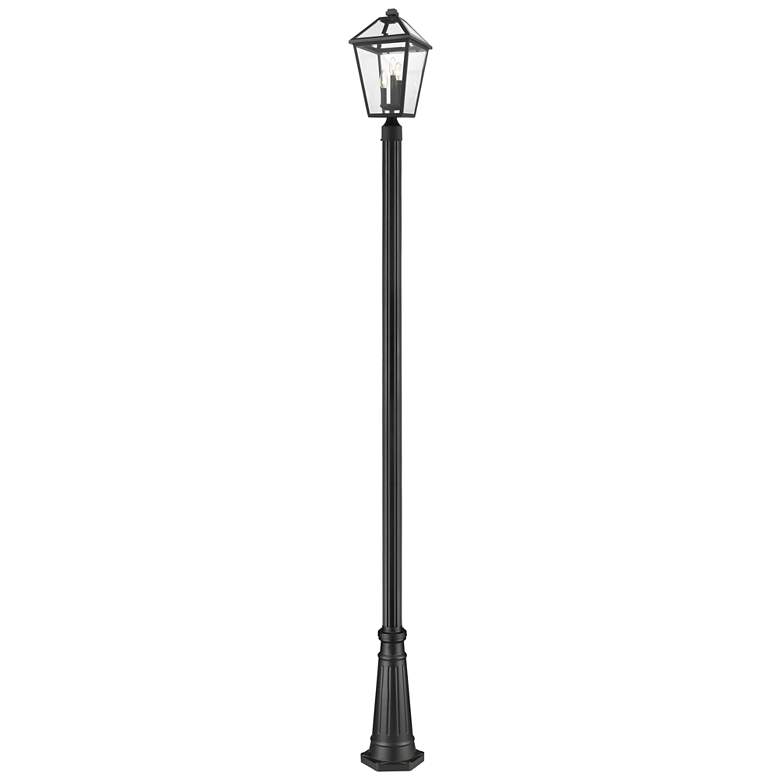 Image 1 Z-Lite 3 Light Outdoor Post Mounted Fixture in Black Finish