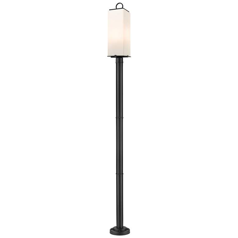 Image 1 Z-Lite 3 Light Outdoor Post Mounted Fixture in Black Finish