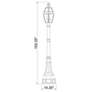 5_Z-Lite 3 Light Outdoor Post Mounted Fixture in Black Finish more views