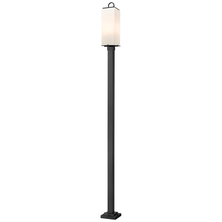 Image 1 Z-Lite 3 Light Outdoor Post Mounted Fixture in Black Finish