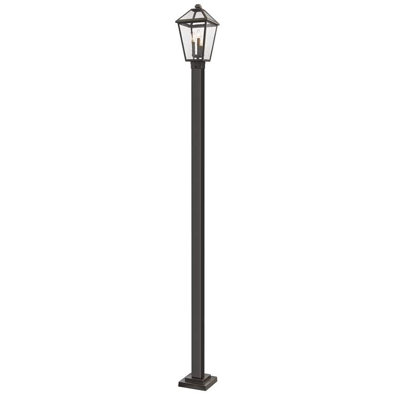 Image 1 Z-Lite 3 Light Outdoor Post Mounted Fixture in Oil Rubbed Bronze Finish