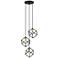Z-Lite 3 Light Pendant in Bronze + Olde Brass Finish