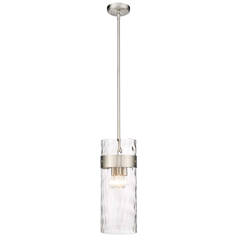Image 1 Z-Lite 3 Light Pendant in Brushed Nickel Finish