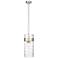Z-Lite 3 Light Pendant in Brushed Nickel Finish