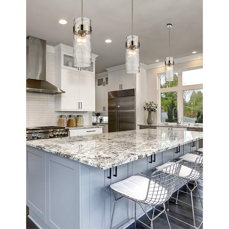 Image 2 Z-Lite 3 Light Pendant in Polished Nickel Finish more views