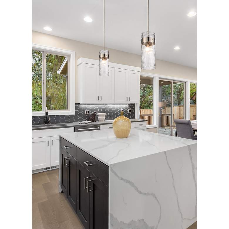 Image 3 Z-Lite 3 Light Pendant in Polished Nickel Finish more views