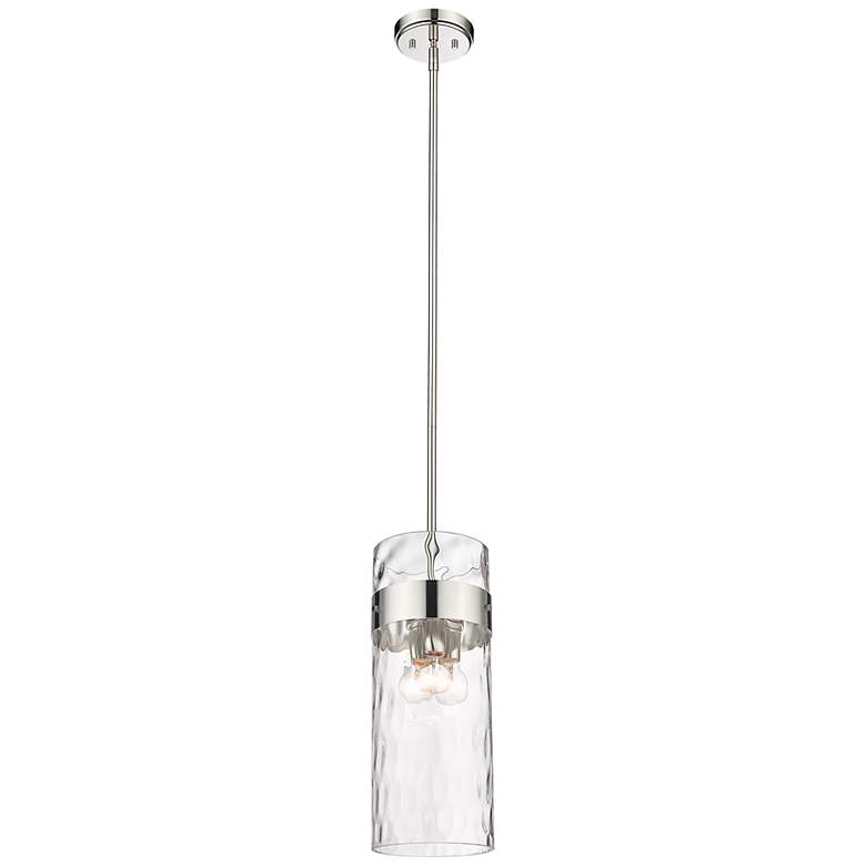 Image 4 Z-Lite 3 Light Pendant in Polished Nickel Finish more views