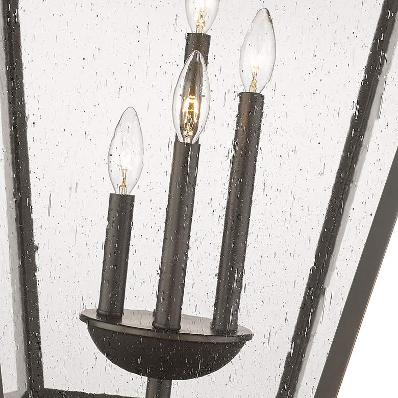 Image 4 Z-Lite 4 Light Outdoor Post Mount Fixture in Oil Rubbed Bronze Finish more views