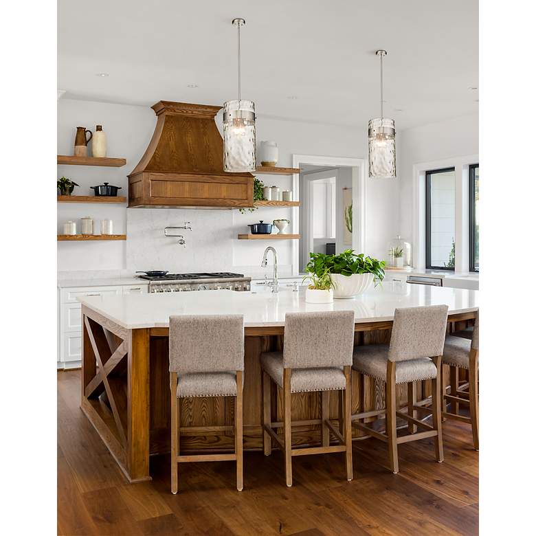 Image 2 Z-Lite 4 Light Pendant in Brushed Nickel Finish more views