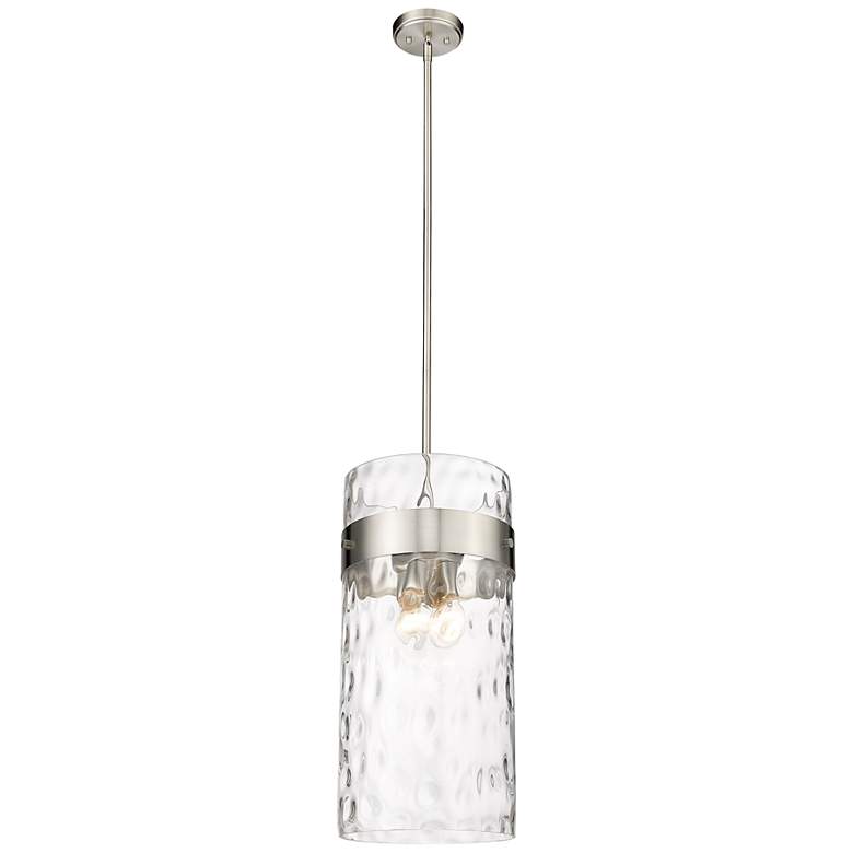 Image 4 Z-Lite 4 Light Pendant in Brushed Nickel Finish more views