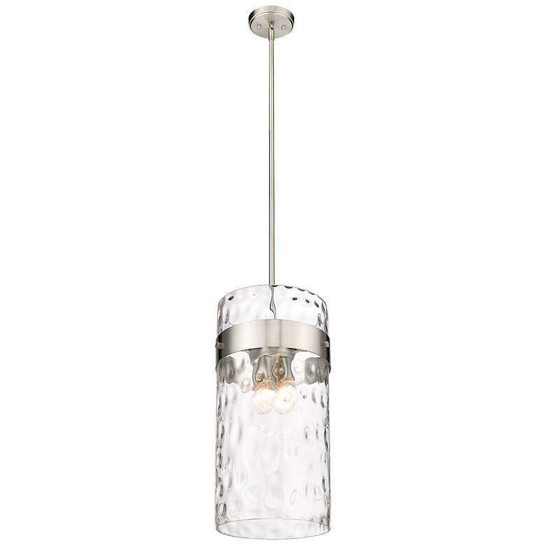 Image 5 Z-Lite 4 Light Pendant in Brushed Nickel Finish more views