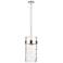 Z-Lite 4 Light Pendant in Polished Nickel Finish